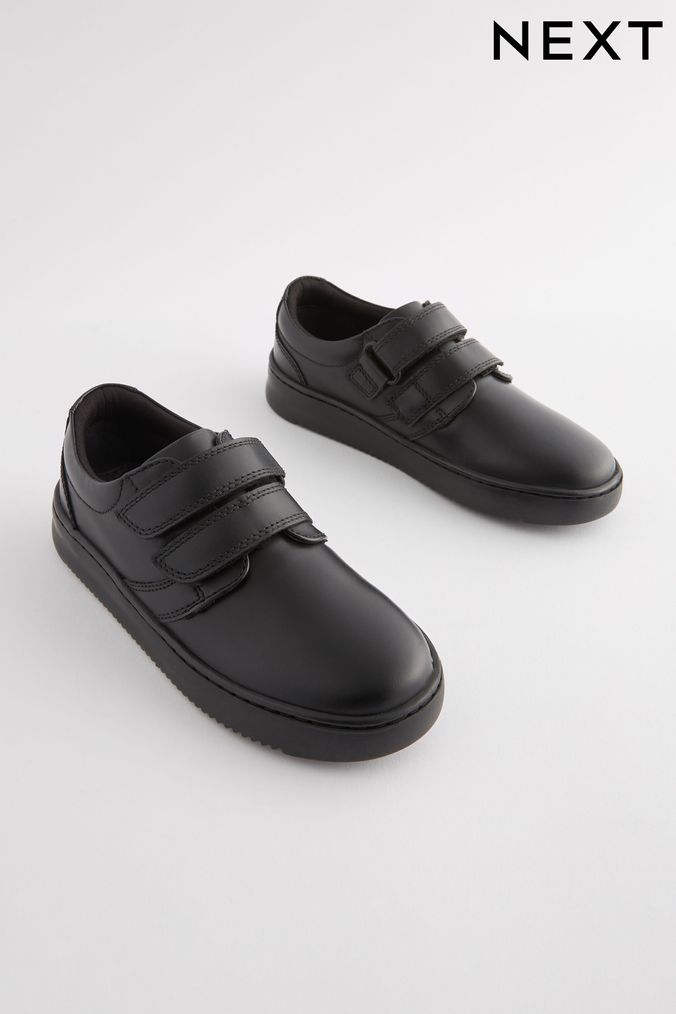 Nike black school shoes velcro shop