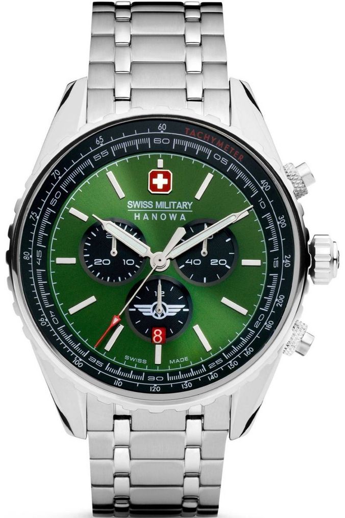 Buy Men s Silver Swiss Military Accessories Online Next UK