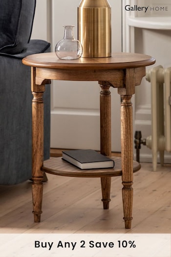 Gallery Home Natural Kami Side Table (143326) | £385