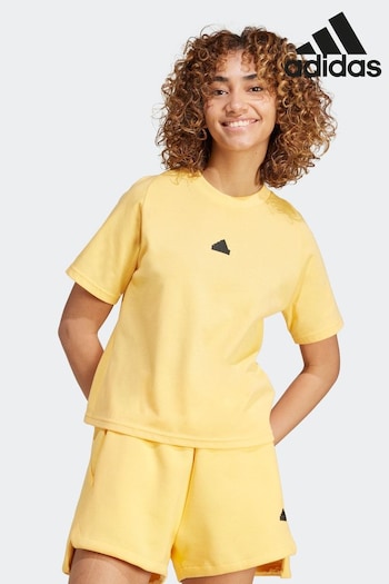 adidas con Yellow Sportswear Z.N.E. T-Shirt (143855) | £33