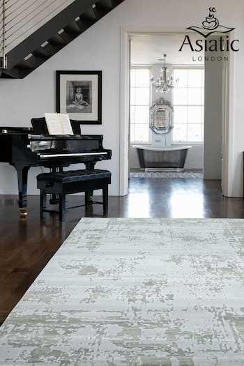 Asiatic Rugs Silver Astral Textured Abstract Rug (144566) | £233