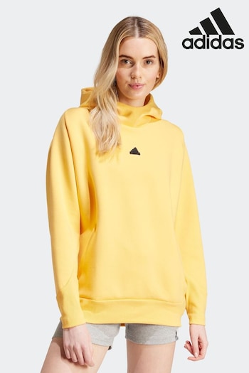 adidas Yellow Sportswear Z.N.E. Overhead Hoodie (145737) | £75