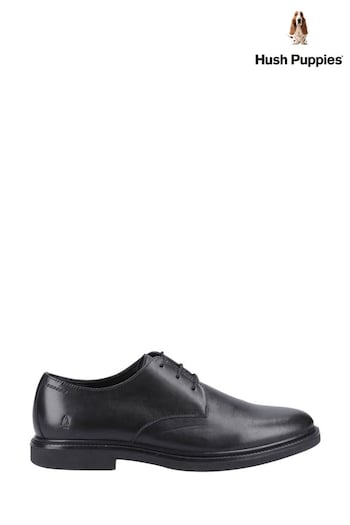 Hush Puppies Kye Lace Up Black Shoes (145999) | £95