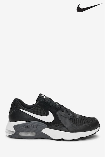 Nike Black/White Air Max Excee Trainers (147128) | £95
