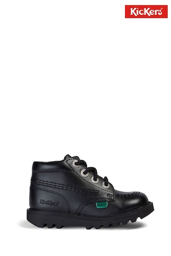 Kickers Kick Hi Zip Leather Boots (147186) | £55