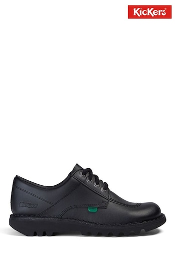 Kickers Kick Lo Leather Heathertech Shoes (147645) | £90
