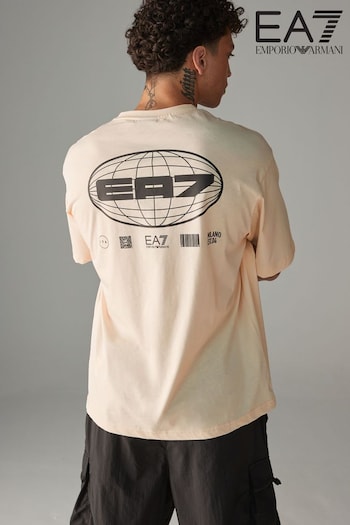 Emporio Armani EA7 Graphic Series Globe Oversized T-Shirt (147801) | £65