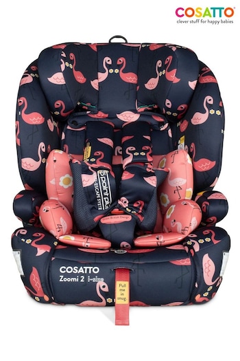 Cosatto Pink Pretty Flamingo Zoomi 2 iSize Car Seat (148847) | £150