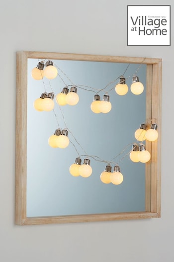 Village At Home Clear Bulb String Lights (149368) | £17