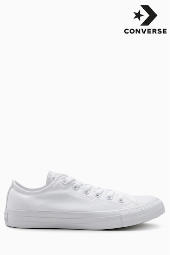 Converse White Chuck Ox Trainers (149972) | £55