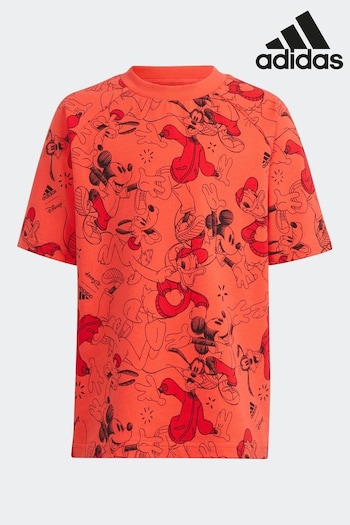 adidas Red Sportswear Adidas X Disney Mickey Mouse T-Shirt (150211) | £23