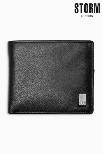 Storm Black Leather Wallet (150227) | £35