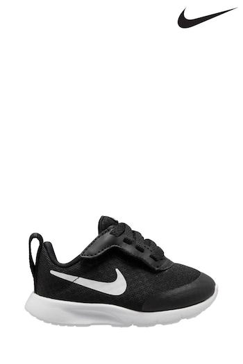 Nike lebron Black/White Tanjun GO Easy On Infant Trainers (150471) | £30