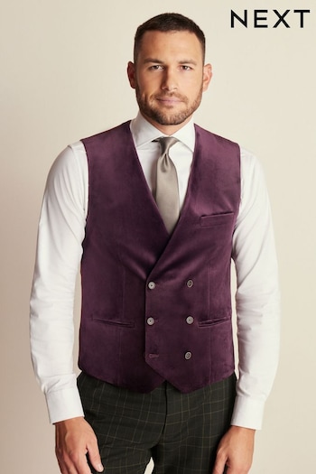 Green Trimmed Check Waistcoat (150488) | £50