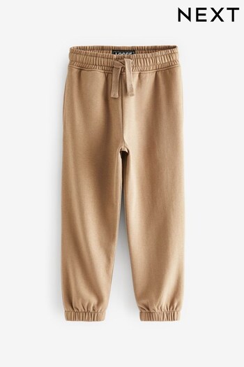 Stone Natural Relaxed Fit Joggers (3-16yrs) (150631) | £10 - £15