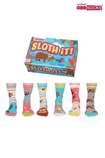 United Odd Socks Pink Sloth It Socks (150667) | £16