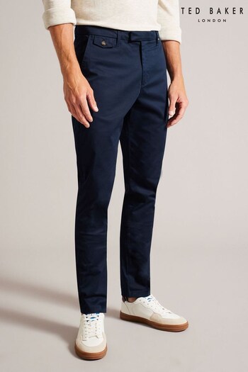 Ted Baker Blue Danay Irvine Slim Fit Trousers (150793) | £90