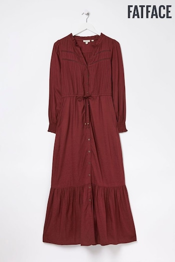 FatFace Red Jolene Maxi Dress Rick (150803) | £75