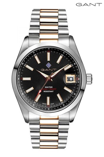 Gant Eastham Black and TwoTone Gold Stainless Steel Quartz Watch (150836) | £190