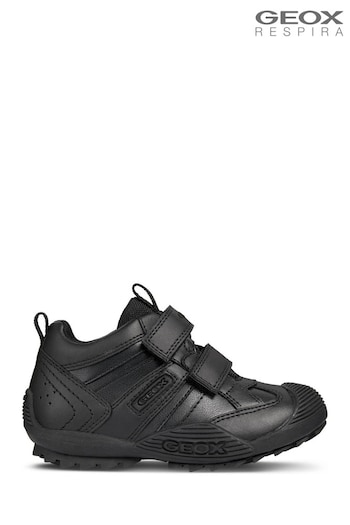 Geox J Black Savage Shoe (150970) | £45 - £50