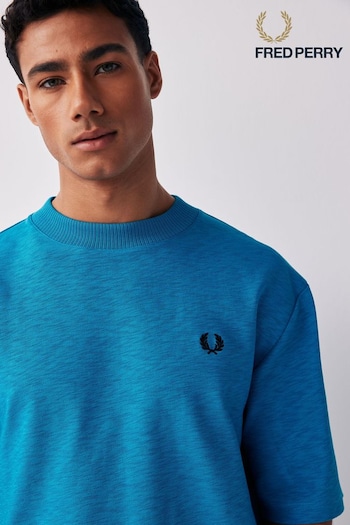 Fred Perry Relaxed Fit Slub Textured T-Shirt (150989) | £75