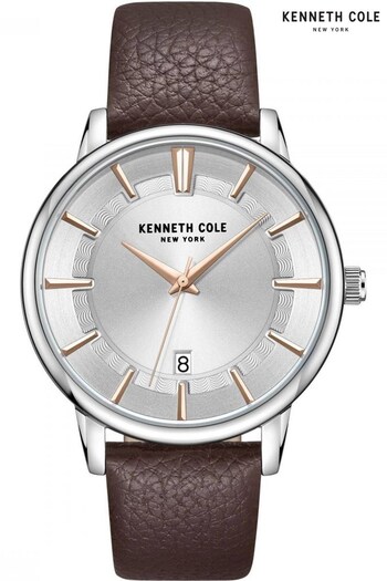 Kenneth Cole Gents Modern Classic Brown Watch (151003) | £109