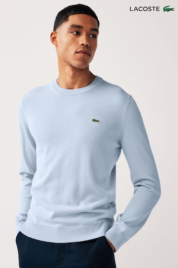 Lacoste Mens Blue Core Essentials Sweater (151131) | £110