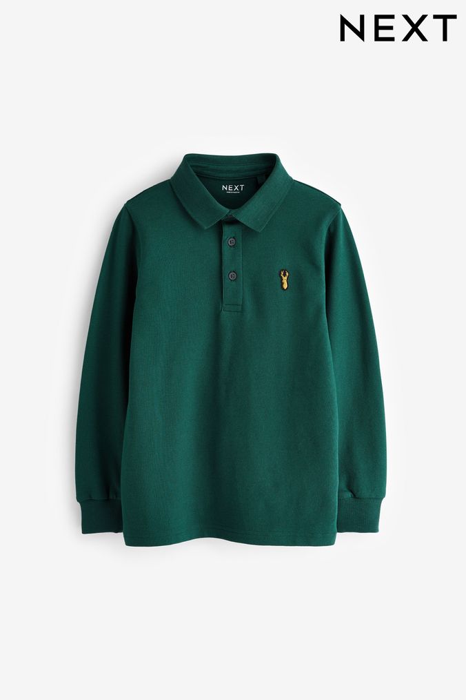 Baby boy 2025 green polo shirt