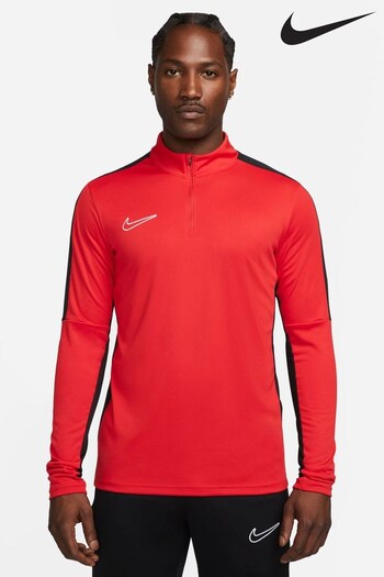 Nike Red Dri-FIT Academy Half Zip Training Drill Top (151932) | £40