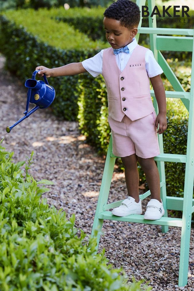 Pink outfits for boys sales