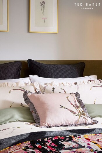 Ted Baker Pink Heather Cushion (152590) | £60