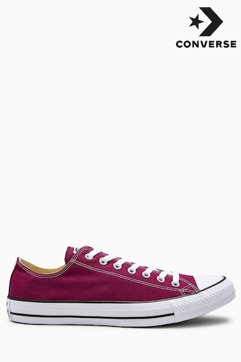 Converse Burgundy Red Chuck Taylor Ox Trainers (152759) | £55