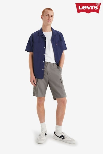 Levi's® Grey Carrier Cargo Shorts logo-print (152951) | £45