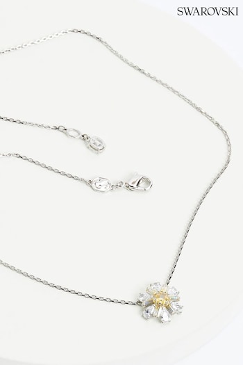 Swarovski Silver Daisy Crystal Necklace (153085) | £120
