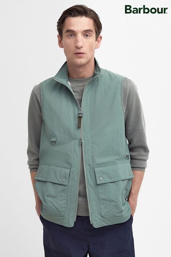Barbour® Green Utility Spey Lightweight Gilet (153519) | £119