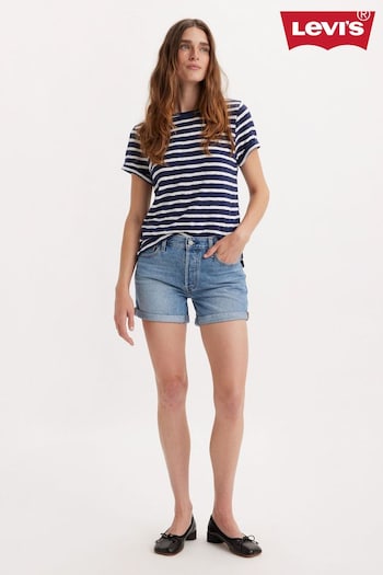 Levi's® Must Be Mine Short 501 Rolled Denim Shorts alaia (153621) | £60