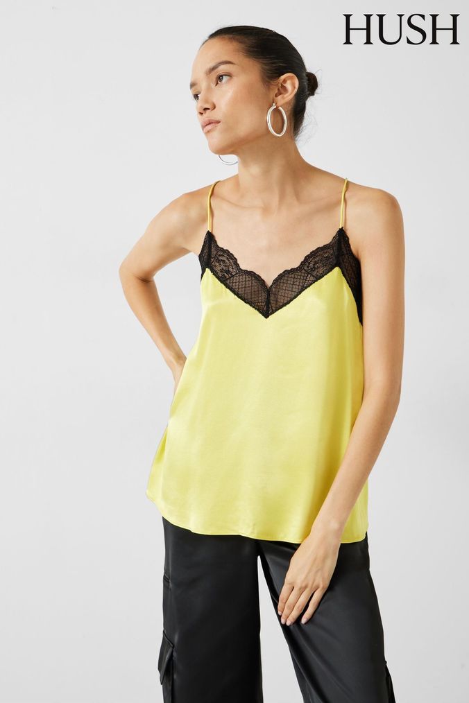 Yellow sale strappy top