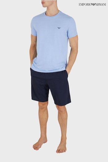 Emporio Shorts Armani Nightwear Short Pyjamas Set (154084) | £95
