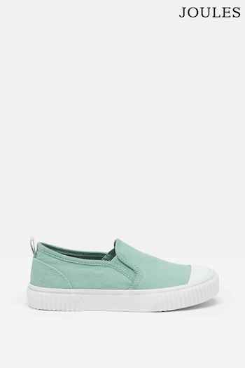 Joules Peasy Green Slip On Trainers (155136) | £19.95