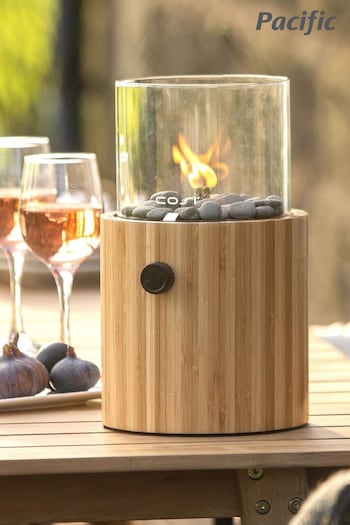 Pacific Natural Garden Cosiscoop Tabletop Bamboo Fire Pit Lantern (155435) | £150