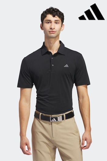 adidas Golf Ultimate 365 Solid Black Polo Shirt (155457) | £40