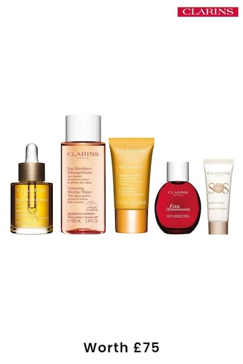 Clarins We Know Skin Feel Good Moment Kit (worth £75) (155459) | £40