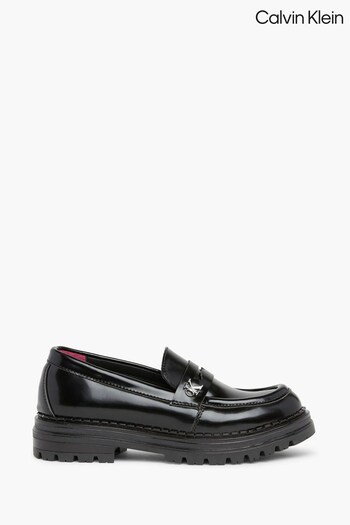 Calvin Klein Chunky Black Loafers (155974) | £107 - £112