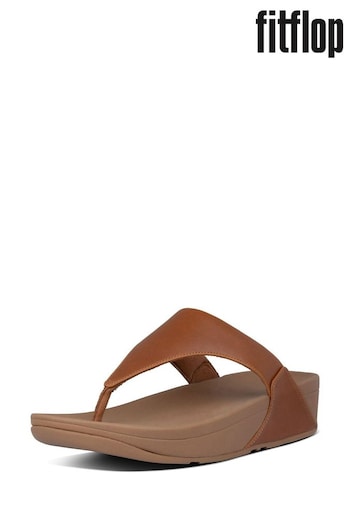Fitflop Lulu Leather Toe Post Sandals (156018) | £65 - £75
