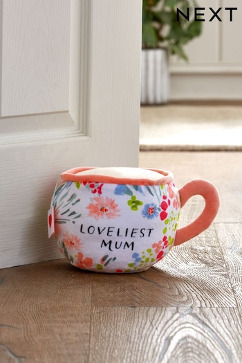 Pink Loveliest Mum Mother's Day Doorstop (156132) | £18