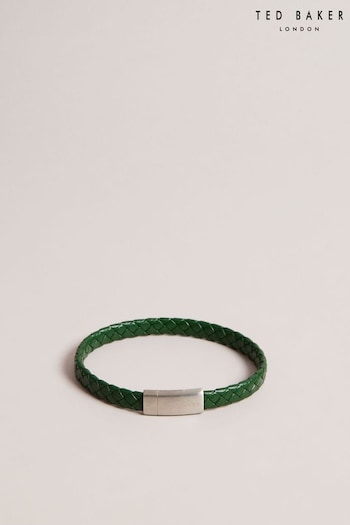 Ted Baker Bradly Green Woven Bracelet (156327) | £40