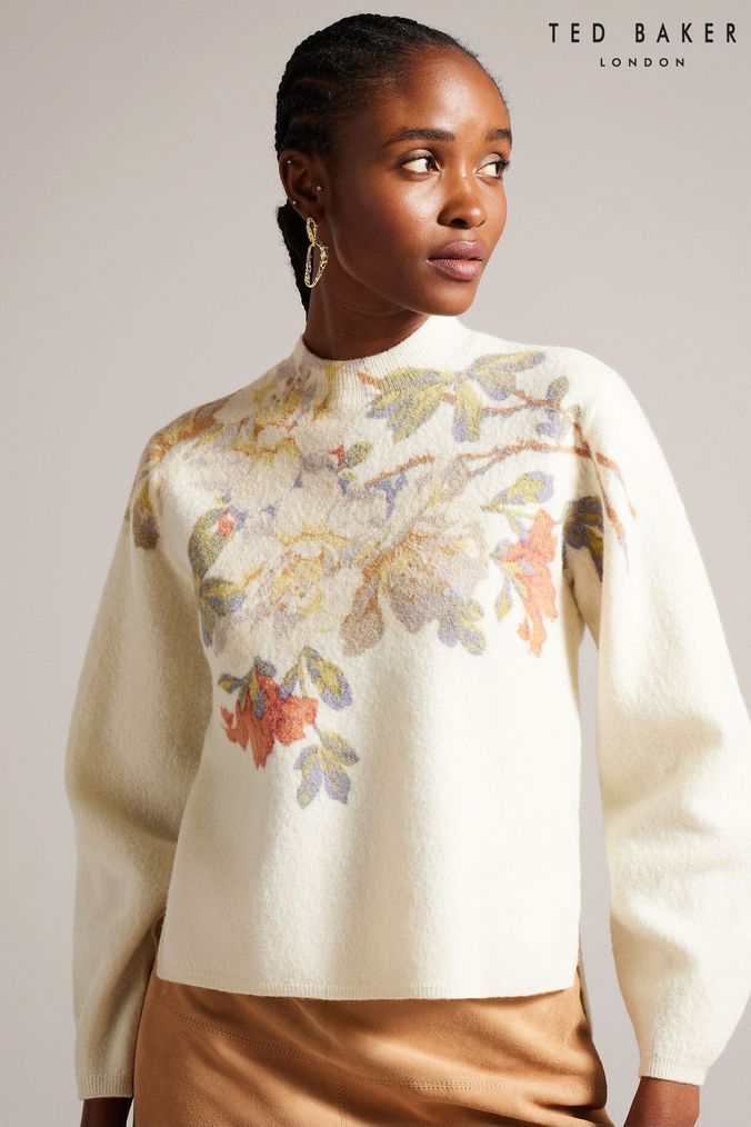 Ted baker cheap white jumper