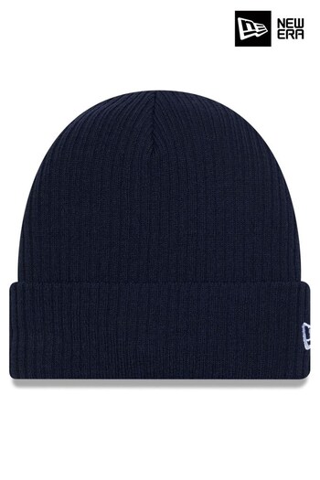New Era® Logo Navy Cuff Knit Beanie Hat (156509) | £23
