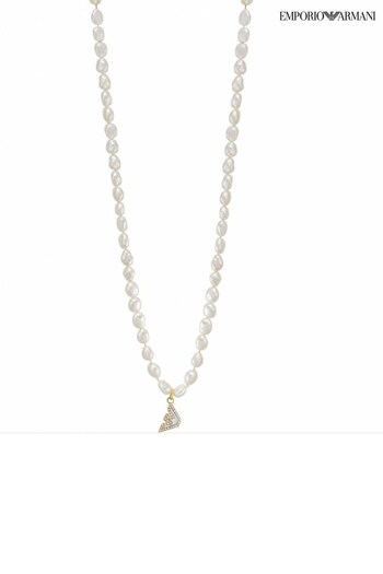 Emporio Baskets Armani Ladies Gold Tone Jewellery Necklace (157405) | £135