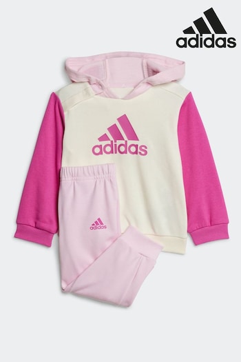 adidas powerphase Pink Sportswear Essentials Colorblock Tracksiut (157458) | £33